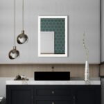 Ruomeng Rectangular Wall Mirror 20" x 28" for Toilet, Bed room, Entry... - Image 3