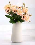 Easy Vase for Flowers Vegetation, Matte Vases for Fashionable Desk Shelf Hom... - Image 8