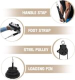 Yes4All Cable Machine Attachment, Row Handles, Tricep Rope, Straight B... - Image 4