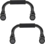 ProsourceFit Push-Up Bars (Set of two)-Light-weight plastic handles with ... - Image 3