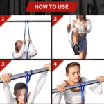 Resistance Bands Set Pull Up Bands 3 Totally different Ranges Health Train... - Image 5