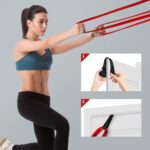 Resistance Bands Set Pull Up Bands 3 Totally different Ranges Health Train... - Image 7