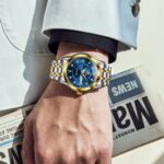 OLEVS Stainless Metal Traditional Watches, Giant Face Quartz Costume Watches... - Image 3