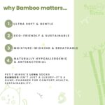 Luna Seamless-Toe Viscose from Bamboo Crew Socks - Delicate Eco-Pleasant 6... - Image 6