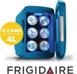 Frigidaire EFMIS179 Gaming Gentle Up Mini Beverage Fridge, Blue - Image 4