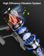 Cordless Vacuum Cleaner, 600W/50KPa/70Mins Vacuum Cleaners for Residence, S... - Image 5