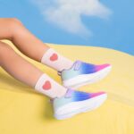 DREAM PAIRS Women Footwear Youngsters Tennis Sparkle Ease Working Athletic Ligh... - Image 4