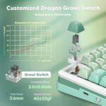 Redragon K681 Wi-fi Mechanical Keyboard, Gasket Mounted RGB Gaming ... - Image 3