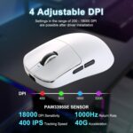 R1 SE+ Wi-fi Gaming Mouse, 18000 DPI, Excessive-Precision PAW3395 SE Sen... - Image 4