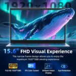 Naclud 15.6 Inch Laptop computer Pc, Home windows 11 Laptops with 16GB RAM 102... - Image 4