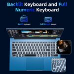 Naclud 15.6 Inch Laptop computer Pc, Home windows 11 Laptops with 16GB RAM 102... - Image 5