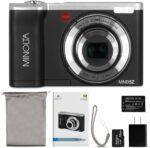 Minolta 56MP Twin Lens Digital Digicam – 5X Optical Zoom, 5K Extremely HD V... - Image 3