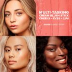 Nudestix Nudies Blush Stick – 3-in-1 Cream Blush for Cheeks, Eyes & Li... - Image 4