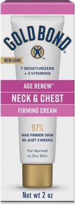 Gold Bond Age Renew Neck & Chest Firming Cream, 2 oz., Clinically Check... - Image 3