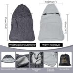 Orzbow Child Service Cowl Winter, Common Child Service Rain and Wind... - Image 3