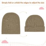 American Traits Child Beanies for Boys Women New child Toddler Hat with Mi... - Image 4