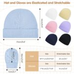 American Traits Child Beanies for Boys Women New child Toddler Hat with Mi... - Image 5