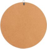 Boho Wall Mounted Mirror, 12 Inch Spherical Picket Bead Hanging Mirrors, R... - Image 4