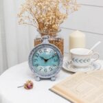 NIKKY HOME Classic Coastal Seaside Blue Desk Clock House Decor for Kitch... - Image 3