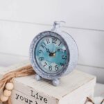 NIKKY HOME Classic Coastal Seaside Blue Desk Clock House Decor for Kitch... - Image 4