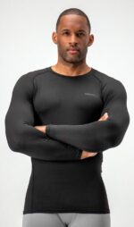 DEVOPS 2 Pack Males's Thermal Lengthy Sleeve Compression Shirts - Image 6