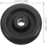 4pcs Alternative Wheels for Gymnasium Tools Put on-resistant System Wheels... - Image 5