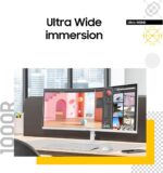 SAMSUNG 34” ViewFinity (S65TC) Sequence Extremely-WQHD 1000R Curved Laptop... - Image 5