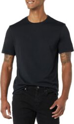 Amazon Necessities Males's Quick Sleeve T-Shirts, Slim-Match, Crewneck, Pac... - Image 3