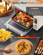 Nuwave Bravo Professional Sensible Air Fryer Toaster Oven Combo, Airfryer Convecti... - Image 4