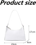 Small Shoulder Purse for Ladies with Zipper, Leather-based Women' Shoulder... - Image 3