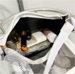 Small Shoulder Purse for Ladies with Zipper, Leather-based Women' Shoulder... - Image 4