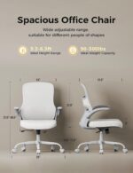 Workplace Chair, Mesh Ergonomic Desk Chairs, Comfortable Laptop Gaming Chair ... - Image 3