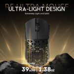 ATTACK SHARK R5 Extremely Wi-fi Gaming Mouse,Carbon Fiber Shell 39g Sup... - Image 6