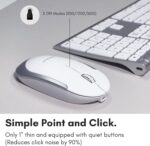 Macally Premium Bluetooth Keyboard and Mouse for Mac | Appropriate Wire... - Image 4