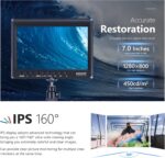 Neewer F100 7inch Digital camera Subject Monitor HD Video Help IPS 1280x800 HD... - Image 4