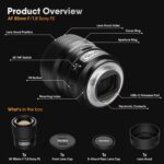 Rollei AF 85mm F/1.8 Lens for Sony FE - STM Autofocus for Sony E Mount... - Image 7