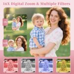 Digital Digital camera, Cameras for Youngsters, UHD 4K Level and Shoot Digital Camer... - Image 5