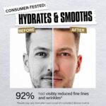 Mens Face & Neck Moisturizer Cream, Firming, Lifting & Anti-Getting older Crea... - Image 4