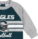 Gerber Child NFL Crew Footed Coverall, Eagles, 0-3 Months - Image 4