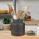 Rustic Vases for Decor, Farmhouse Ceramic Vase for Flowers, Classic De... - Image 6