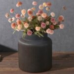 Rustic Vases for Decor, Farmhouse Ceramic Vase for Flowers, Classic De... - Image 8