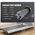 Treadmill DC Drive Motor with Flywheel Appropriate with NordicTrack Professional... - Image 6