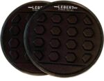 Lebert Health - Twin Floor Sliders (Pair) - Black - Image 3