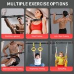 Doorway Pull Up Bar, Power Coaching Chin up Bar with out Screws, Adj... - Image 6