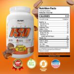 Alpha Supps ISO, Low Carb 100% Whey Protein Isolate Powder, 25 Grams P... - Image 5