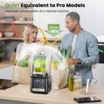 Industrial Blender, 1500W Vacuum Blender for Much less Foam, Skilled-G... - Image 4