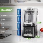 Industrial Blender, 1500W Vacuum Blender for Much less Foam, Skilled-G... - Image 7