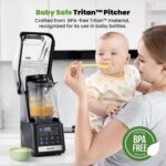 Industrial Blender, 1500W Vacuum Blender for Much less Foam, Skilled-G... - Image 8