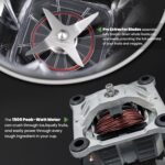 Industrial Blender, 1500W Vacuum Blender for Much less Foam, Skilled-G... - Image 9