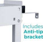 Black+Decker Washer Dryer Stacking Rack Stand, Suitable with Black a... - Image 4